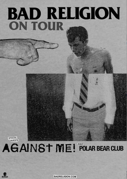 against-me-bad-religion flyer