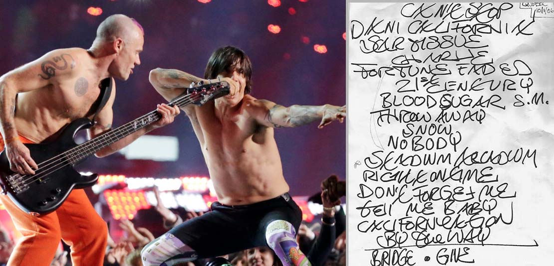 red hot chili peppers festival d'ete de quebec 2016 setlist