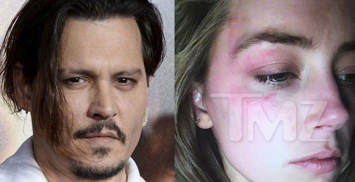 amber heard battu johnny depp