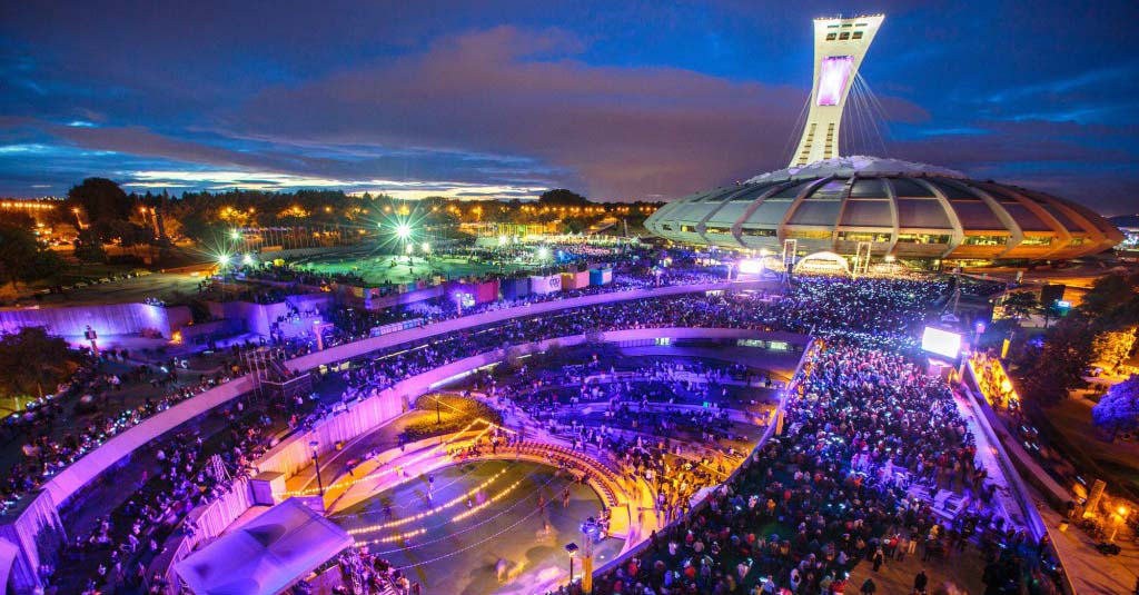 concert parc olympique montreal