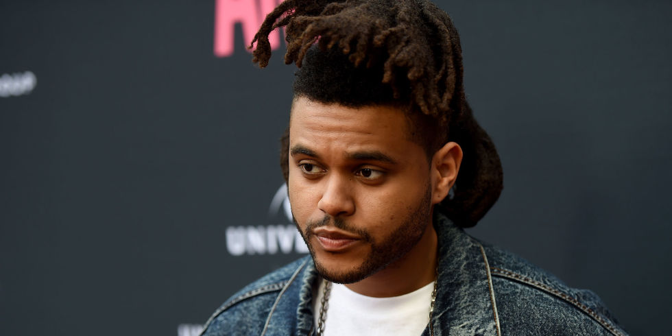 the weeknd cheveux