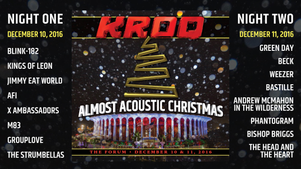 almost acoustic christmas 2016