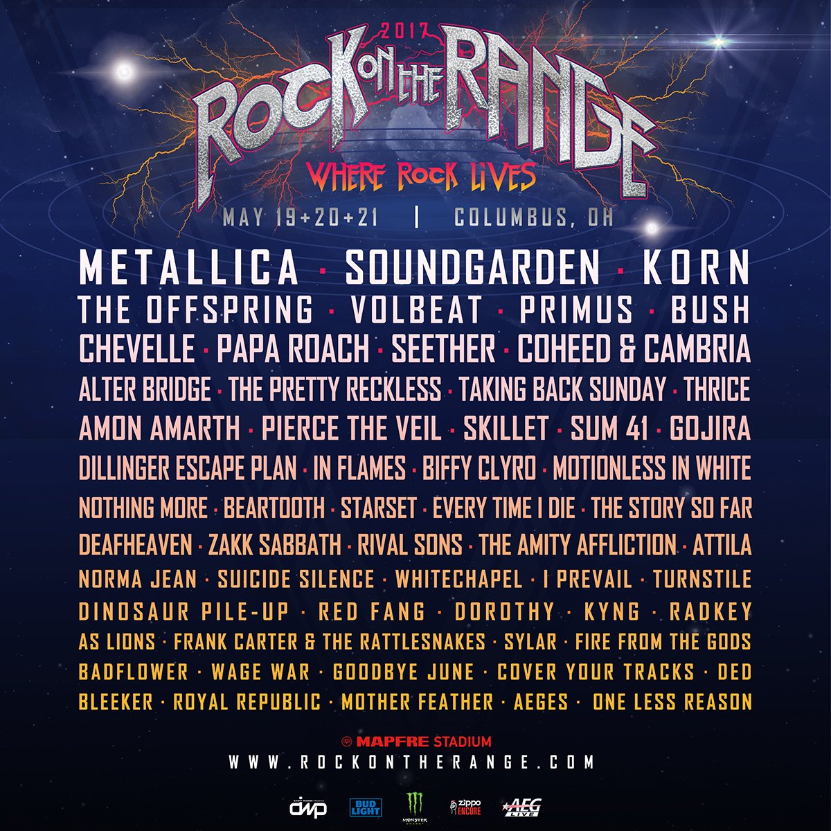 rock on the range 2017