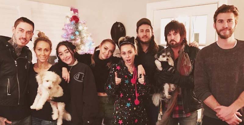 famille miley cyrus
