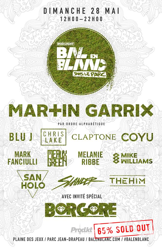 bal en blanc programmation 2017
