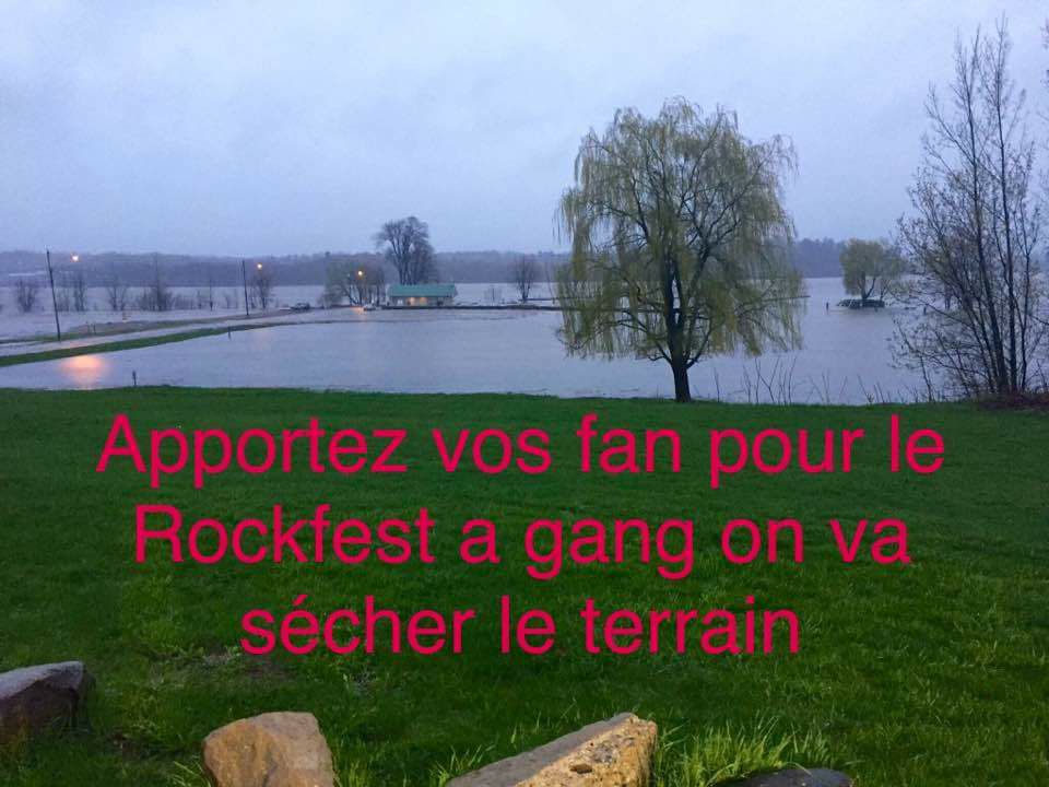 rockfest innondation