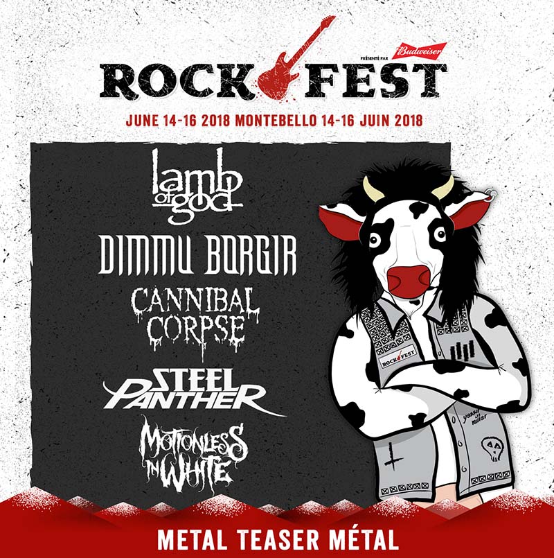 rockfest 2018 groupes metal