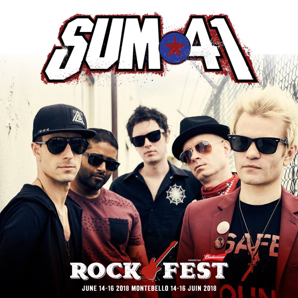 sum 41 rockfest 2018