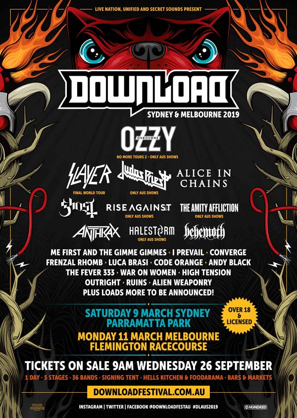 download festival australie 2018