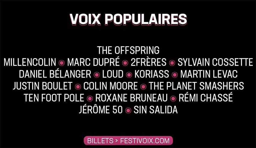 festivoix 2019 programmation