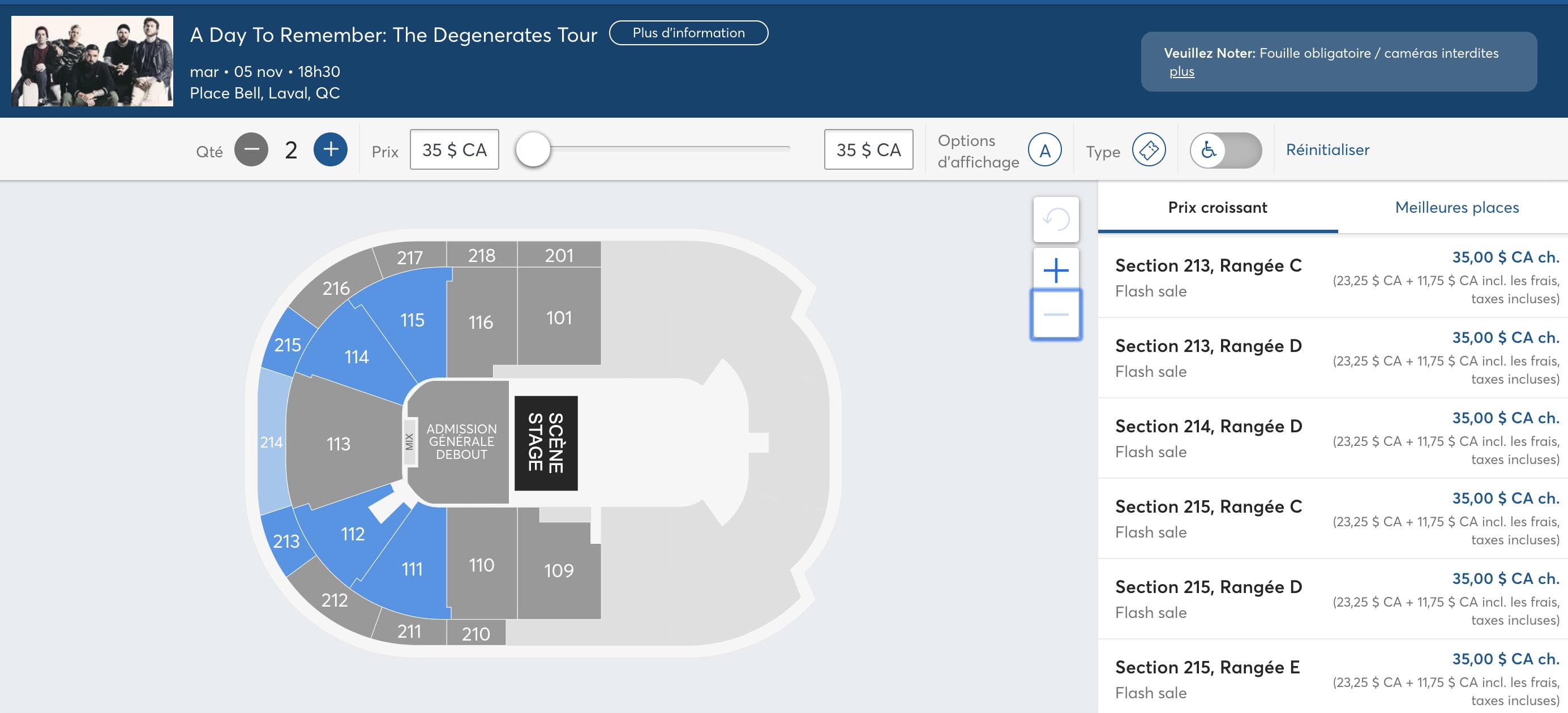 ADTR place bell billets