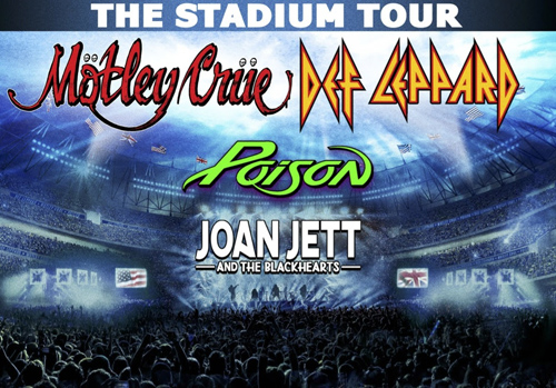 motley crue def leppart poison joan jett