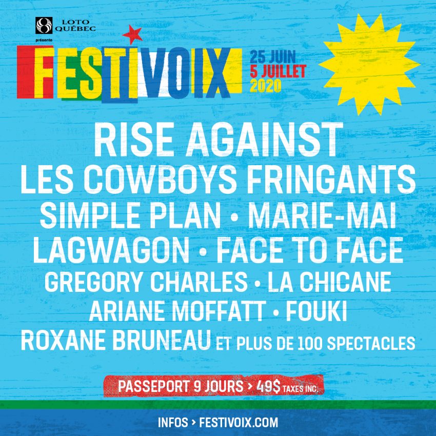 festivoix 2020 programmation