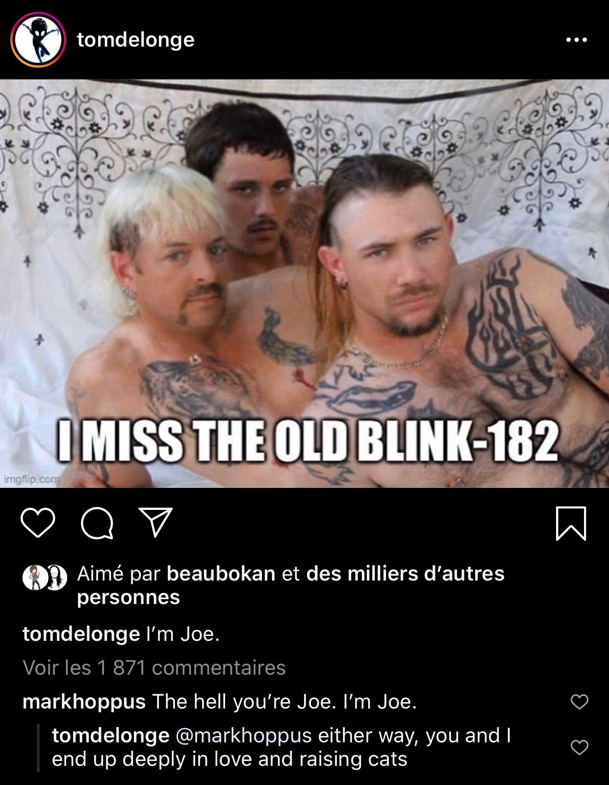 tom delong mark hoppus 2020