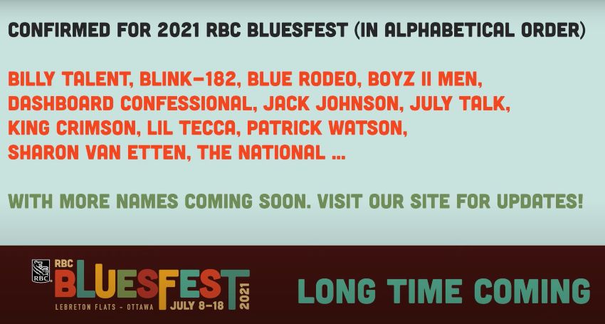 bluesfest 2021 artistes