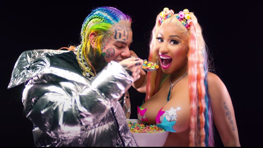 nicki minaj tekashi 6ix9ine trollz