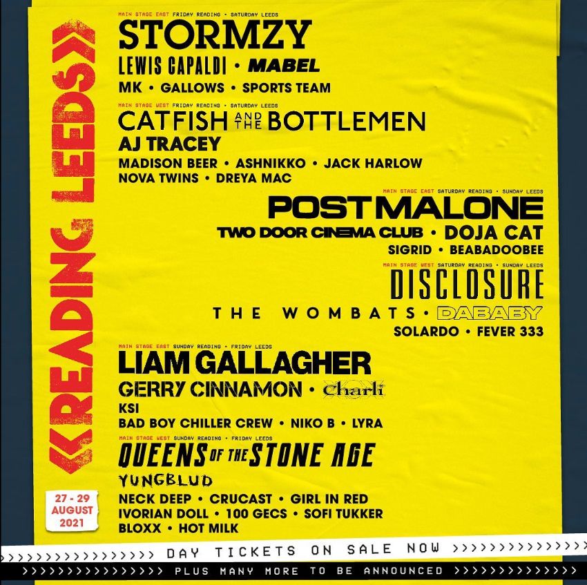 reading leeds festival 2021