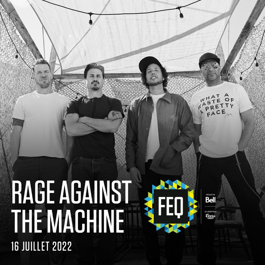 rage against the machine festival d'ete de quebec 2022