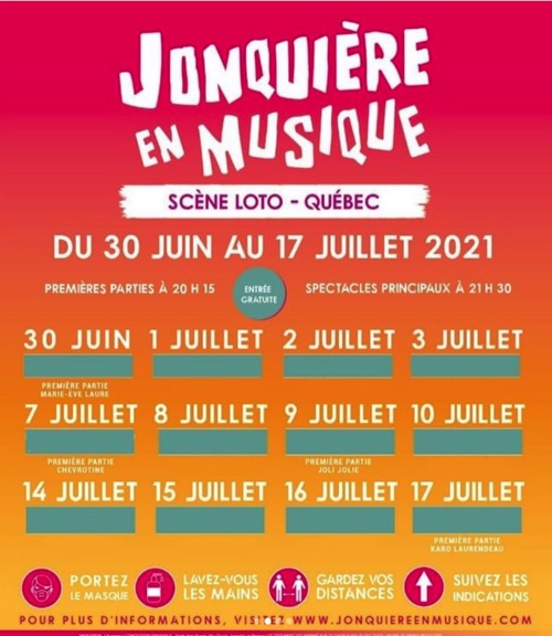 jonquiere en musique femmes