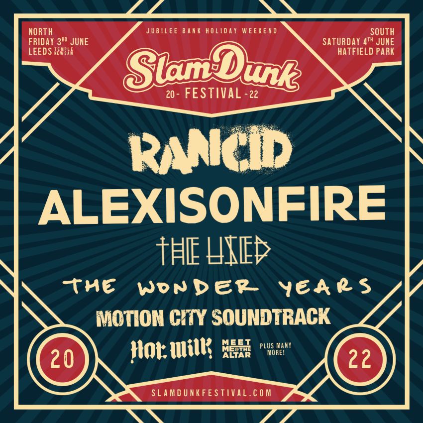 rancid alexisonfire slamdunk 2022