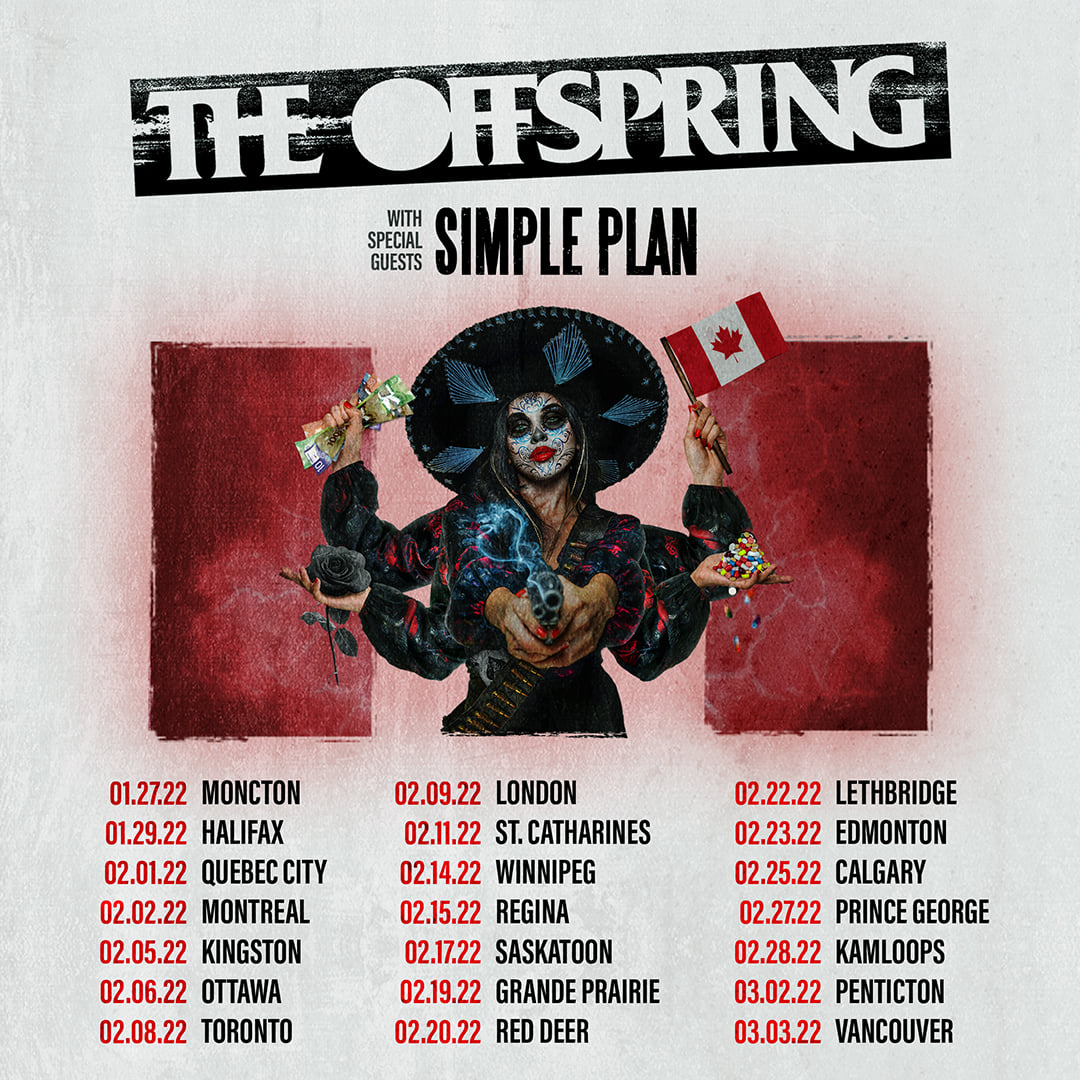 the offspring simple plan quebec montreal 2022