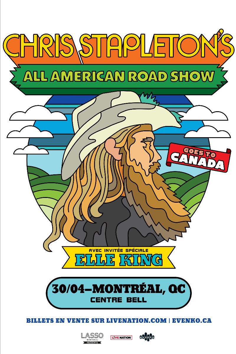 chris stapleton centre bell 2022