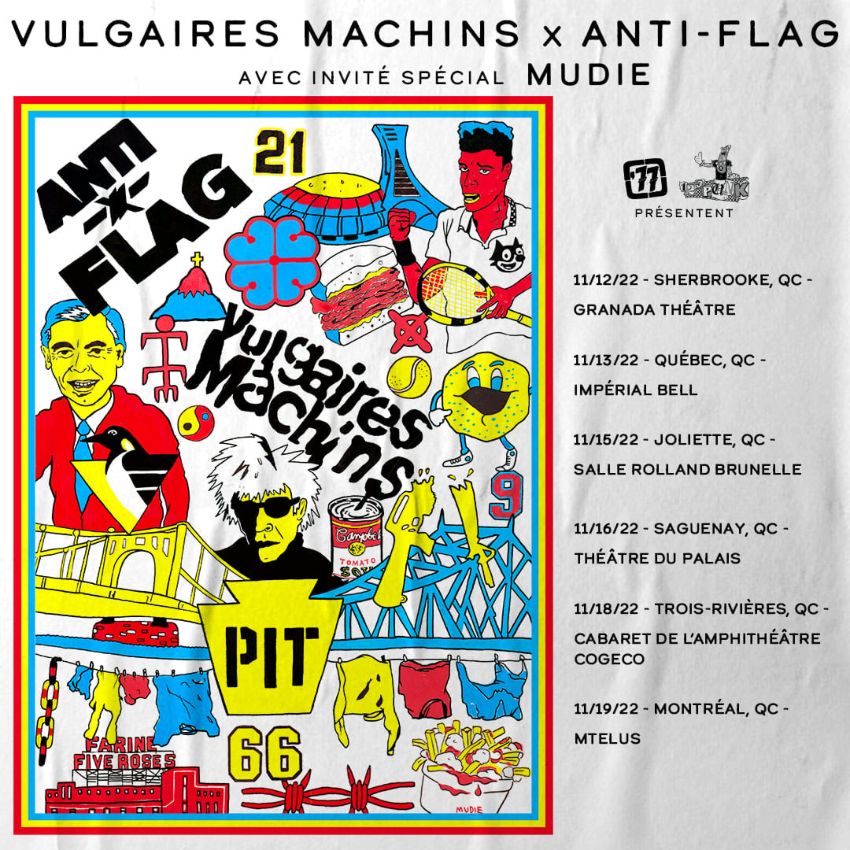 123 punk anti flag vulgaires machins