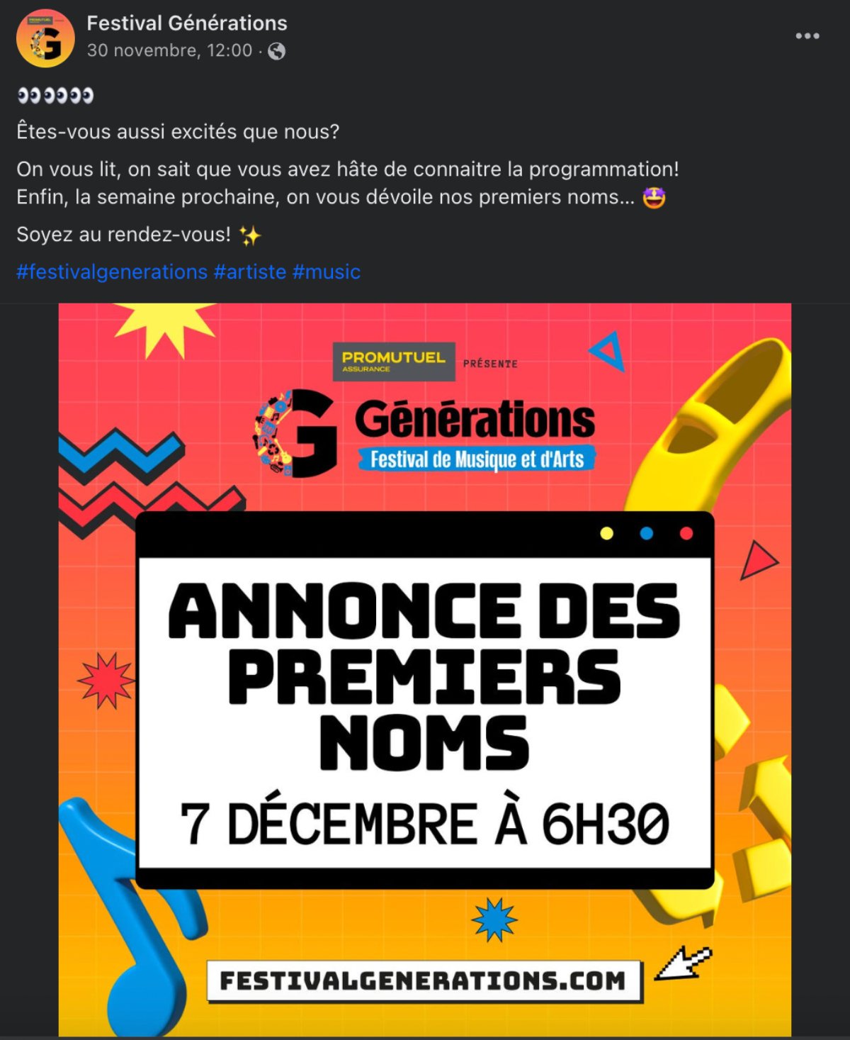 festival generations annonce 2024