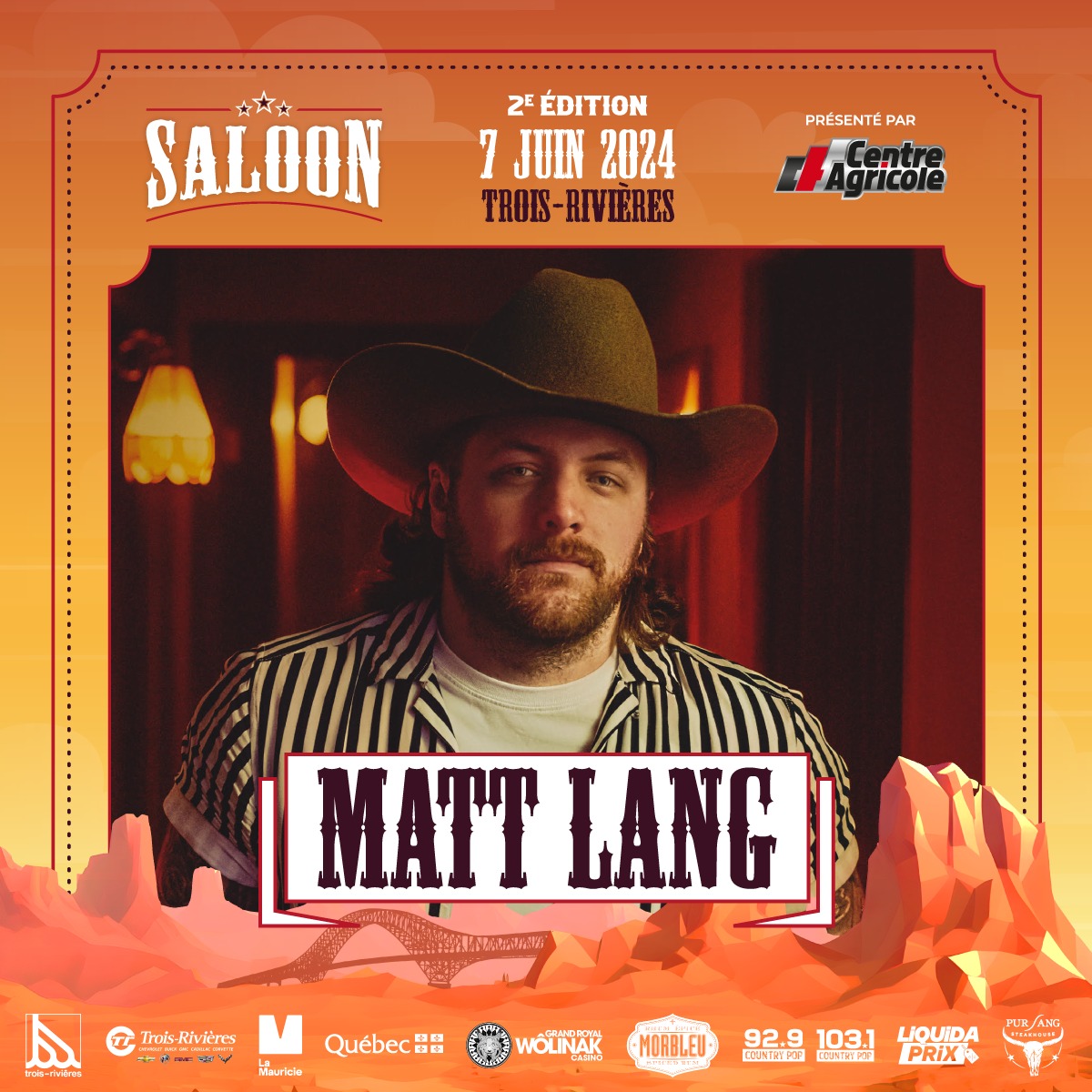 saloon festival 2024 matt lang