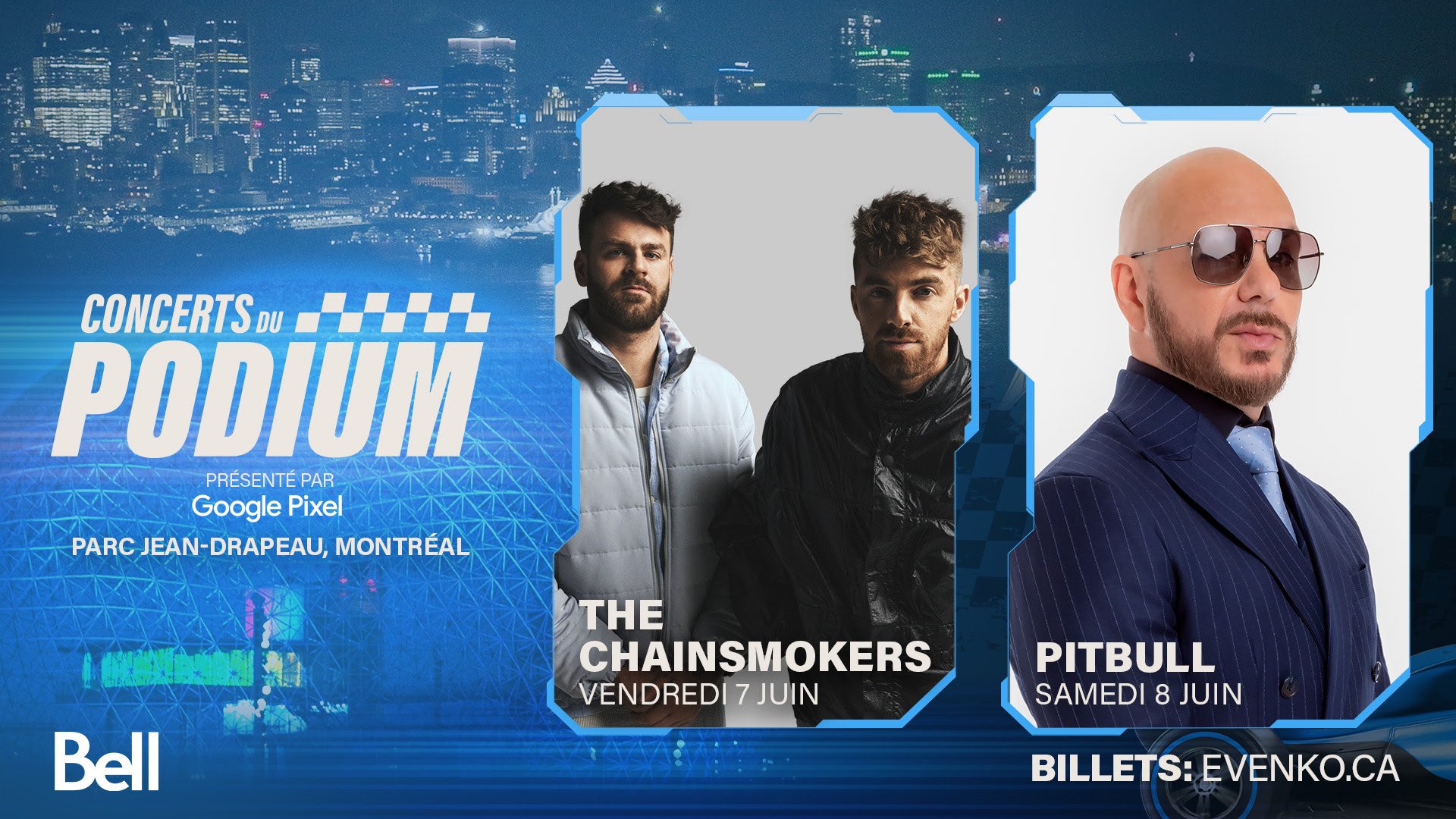 the chainsmokers pitbull montreal 2024