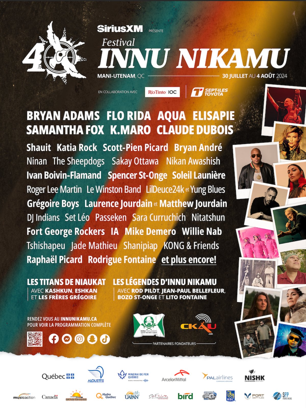 festival Innu Nikamu 2024