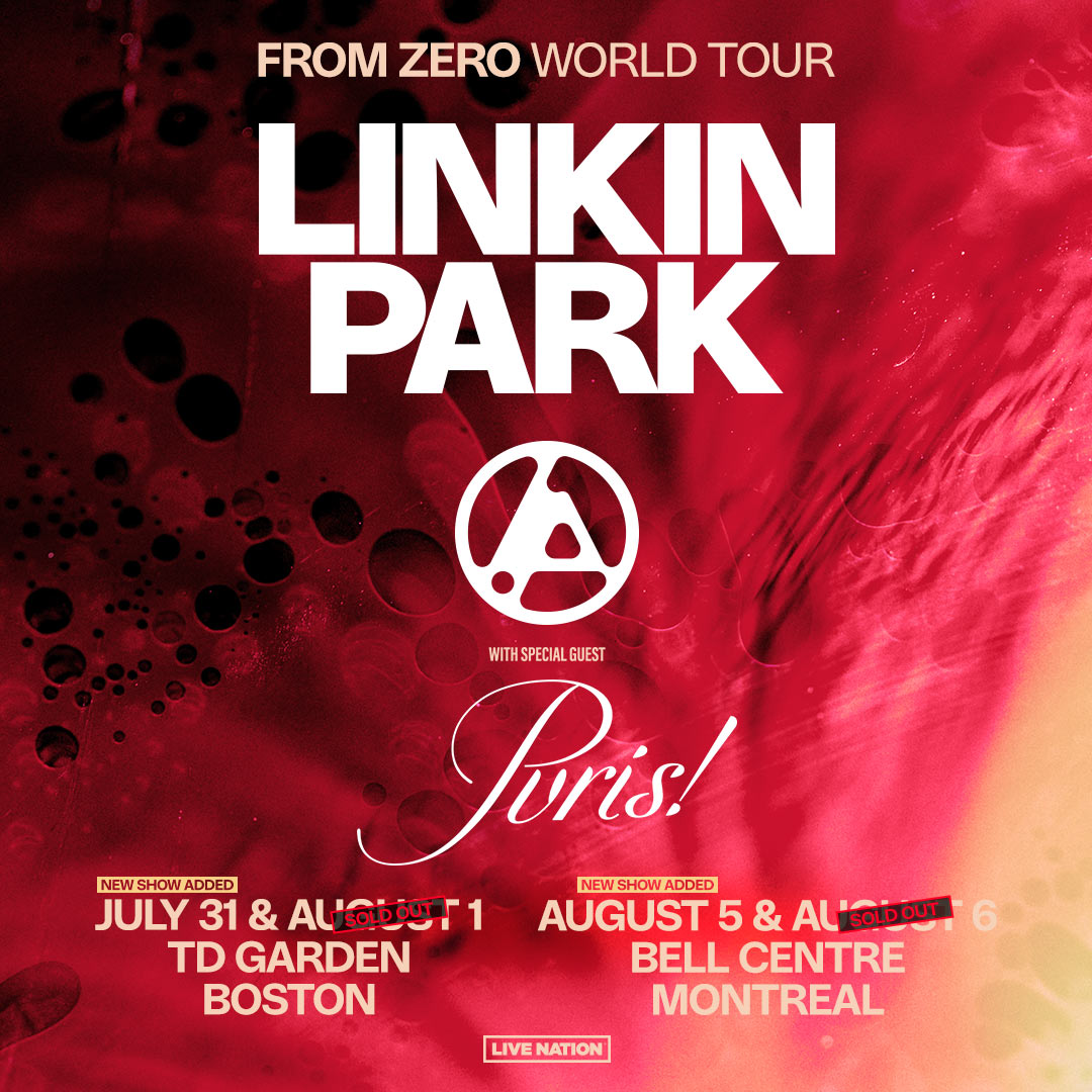 linkin park concert centre bell supplementaire