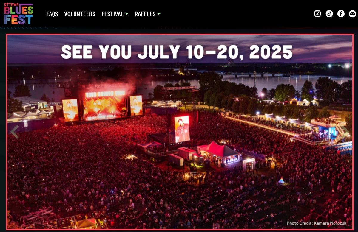 ottawa bluesfest dates 2025