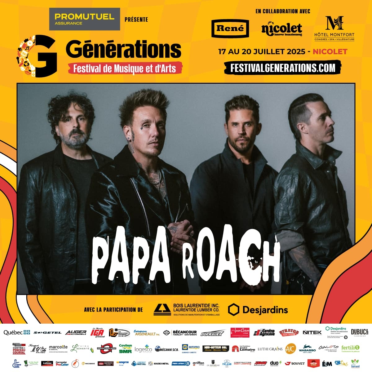 papa roach festival generations 2025