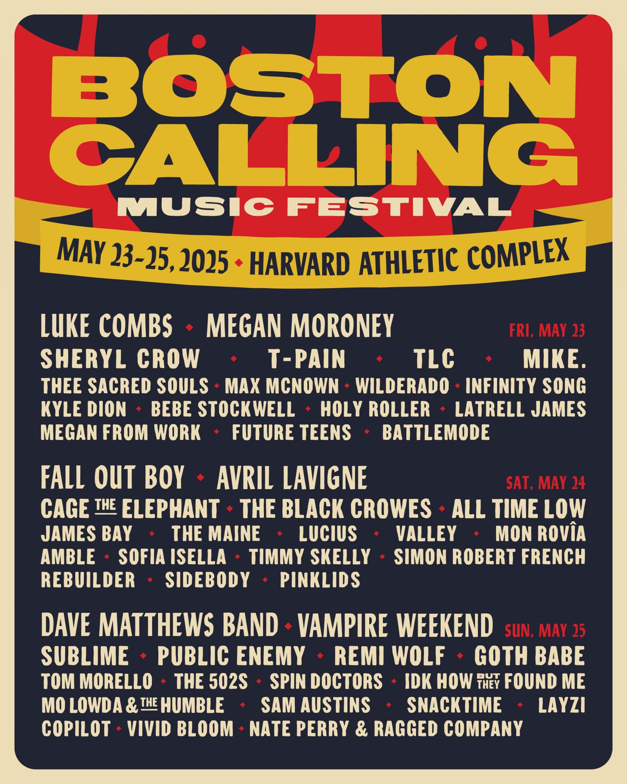 boston calling 2025