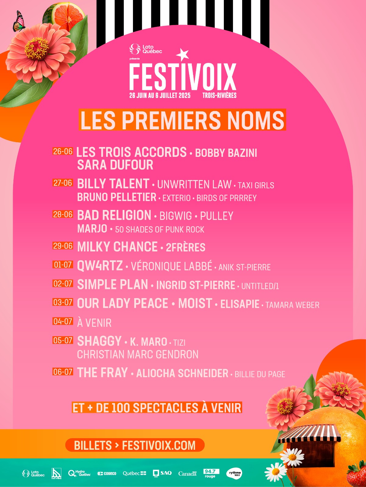 festivoix 2025 programmation