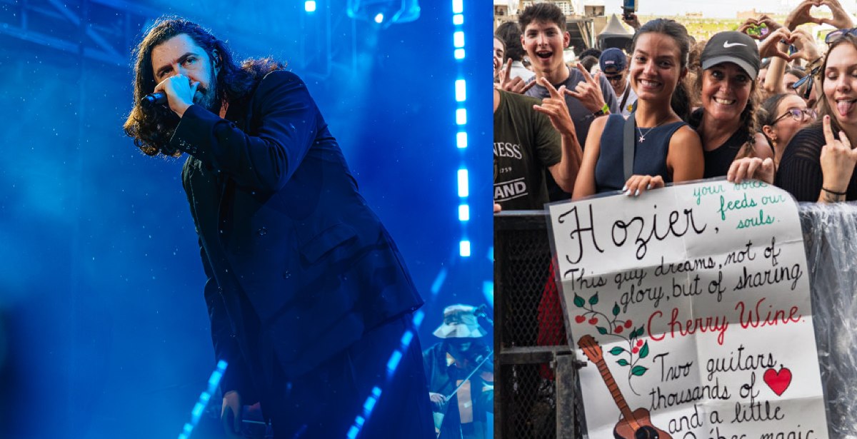 hozier FEQ 2025 photos